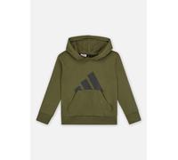 adidas Essentials Hoodie Kinder JC9675 - olive strata/black 128