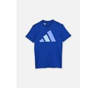 adidas sportswear - Bekleidung J BL TEE 160 - blau - Größe 7A - 8A