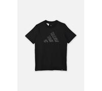 adidas CAMO LOGO TEE Jungen T-Shirt, schwarz, größe 164