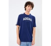 adidas sportswear - Bekleidung M C COLLEG TEE - blau - Größe S