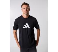 adidas sportswear - Bekleidung M FI 3BAR TEE - Schwarz - Größe L