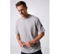 adidas Herren Essentials Lose Fit Three Bar T-Shirt (Größe XL, grau)