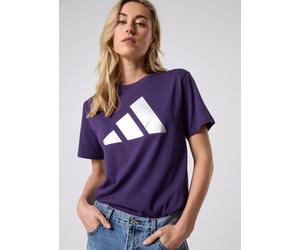adidas sportswear - Bekleidung W C HOL MET T - Bordeaux - Größe XS