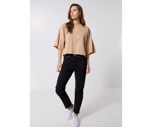 adidas sportswear - Bekleidung W CE Q2 TEE - Beige - Größe M