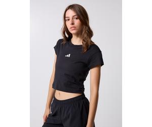 adidas sportswear - Bekleidung W FI SL BB TEE - Schwarz - Größe XS