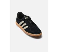 Sneaker ADIDAS SPORTSWEAR "BREAKNET SL amen, Gr. 41, core schwarz, cyber metallic, gum 3, Leder, Synthetik, Schuhe Sneaker, inspiriert vom Design des adidas handball spezial, Topseller (92767838