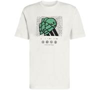 Adidas Sportswear Climacool City Tech Storm Logo Graphic T-Shirt Herren T-Shirt, weiß, Gr. S