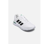 adidas Cloudfoam Flex Laces Shoes ftwr white-core black-court green (01F7) 7.5