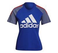 Adidas Sportswear Colorblock T-Shirt Damen T-Shirt, blau S 34-36