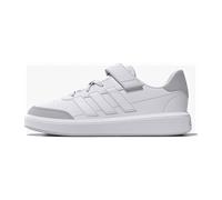 adidas Sportswear Courtblock Sneaker Kinder ID6507 - cloud white/cloud white/cloud white 35 für Kinder, weiß, Größe 33 EU