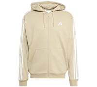Adidas Sportswear Essentials 3-Stripes French Terry Full-Zip Herren Kapuzensweater, braun, Gr. XL