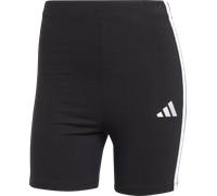 adidas Sportswear Essentials 3-Stripes High Waisted Biker Womens Shorts XS schwarz
