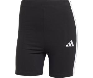 adidas Sportswear Essentials 3-Stripes High Waisted Biker Womens Shorts XS schwarz