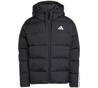 Adidas Sportswear Essentials Climawarm 3-Stripes Puffer Down Hooded Herren Jacke, schwarz, Gr. M