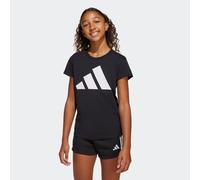 adidas Sportswear "ESSENTIALS KIDS" für Kinder, mit Rundhalsausschnitt, ohne Verschluss, aus Baumwolle (77849416-164) schwarz, weiß