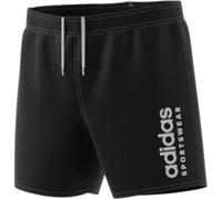 Adidas Sportswear Essentials Logo CLX Kids Badeshorts Jungen Badehose, schwarz 128