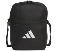 adidas Unisex Essentials Organizer Waist Pack, Black/White, One Size