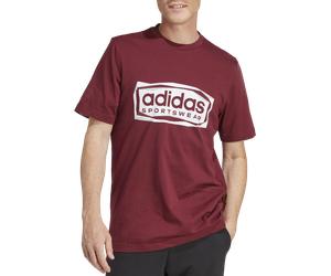 adidas Sportswear Folded Graphic T-Shirt S weinrot