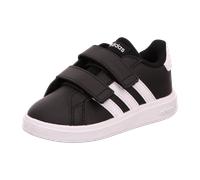 Adidas Unisex Baby Grand Court Lifestyle Hook and Loop Shoes, Core Black/Cloud White/Core Black, 20 EU