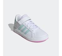 adidas Sportswear "GRAND COURT 2.0 KIDS" Design auf den Spuren des adidas Superstar, für Kinder (89239308-38) cloud weiß, semi flash aqua, bliss lila