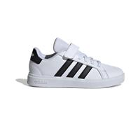 adidas Sportswear Grand Court 2.0 Sneaker Kinder IE5993 - cloud white/crystal jade/clear pink 34 für Kinder, weiß, Größe 30 EU