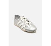 Sneaker ADIDAS SPORTSWEAR "GRAND COURT LO", Damen, Gr. 40,5, silber metallic, sanftes weiß, cloud weiß, Leder, Synthetik, Schuhe Sneaker, Design auf den Spuren des adidas Superstar (28703151-40,5) sil