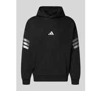 Kapuzensweatshirt ADIDAS SPORTSWEAR "M FI 3S HD HLD", Herren, Gr. XL, schwarz, Obermaterial: 67% Polyester, 33% Baumwolle, Sweatshirts (79715027-XL) schwarz