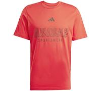 Adidas Sportswear House of Tiro Linear Graphic Herren T-Shirt, rot, Gr. M