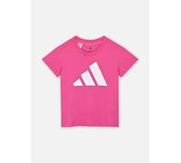Adidas Mädchen Essentials Cotton T-Shirt, semi Lucid Fuchsia/White, 13-14 Years