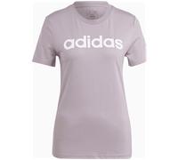Adidas Sportswear Loungewear Essentials Slim Logo T-Shirt Damen T-Shirt, lila, Gr. S