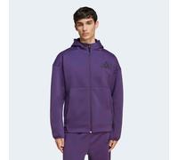 adidas Sportswear "M Z.N.E. FZ", für sportliche Aktivitäten, aus Polyester und Baumwolle (28437743-XL) aurora plum
