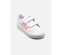 Sneaker ADIDAS SPORTSWEAR "RAPID COURT KIDS", Mädchen, Gr. 32, cloud weiß, bliss pink, cloud weiß, Synthetik, Schuhe Sneaker, für Kinder (51674161-32) cloud weiß, bliss pink, cloud weiß