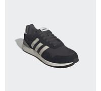Sneaker ADIDAS SPORTSWEAR "RUN 60S 4.0", Herren, Gr. 40, schwarz-weiß (carbon, orbit grau, core schwarz), Leder, Textil, Schuhe Sneaker (86152558-40) carbon, orbit grau, core schwarz