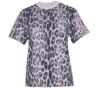 Adidas Sportswear Seasonal Essentials Leopard Print with 3-Stripes Damen T-Shirt, multicolor, Gr. S