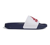 adidas Adilette Shower Badelatschen Herren HQ6885 - cloud white/better scarlet/victory blue 44.5