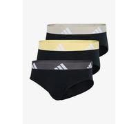 adidas Herren Brief (3PK) -Active Flex Cotton Slip, 904 Assorted, XL (3er Pack)