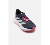 adidas Unisex Kinder Duramo SL2 Hook and Loop Shoes Kids, Shadow Navy/Silver met./Lucid pink, 28 EU