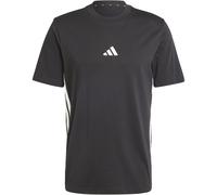 adidas Essentials Single 3 Stripes T-Shirt schwarz/weiß - S