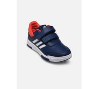 adidas Unisex Kinder Tensaur Hook and Loop Shoes, Dark Blue/FTWR White/Bright red, 34 EU