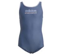 Badeanzug ADIDAS PERFORMANCE "SPW UBSUIT KIDS" Gr. 116, N-Gr, preloved ink, silver violet Kinder Badeanzüge (43293855-116) preloved ink, silver violet