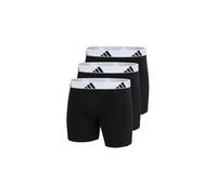 adidas Boxer Brief (3PK) - Active Flex Cotton - Bequeme Unterwäsche, 006 Black, S