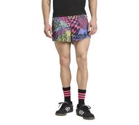 adidas Men's x Jeremy Scott Shorts Multicolor/Semi Lucid Fuchsia/Active Purple M