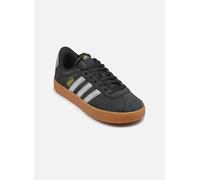 Sneaker ADIDAS SPORTSWEAR "VL COURT 3.0", Damen, Gr. 37, carbon, silber metallic, gold metallic, Leder, Synthetik, Schuhe Sneaker, inspiriert vom Design des adidas samba (14552837-37) carbon, silber m