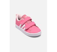 Klettschuh ADIDAS SPORTSWEAR "VS PACE 2.0 KIDS", Kinder, Gr. 34, pink fusion, cloud weiß, clear pink, Synthetik, Textil, Schuhe Klettschuh, für Kinder (85494464-34) pink fusion, cloud weiß, clear pink