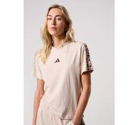 adidas sportswear - W AOP 3S SJ TEE - Beige - Größe XS