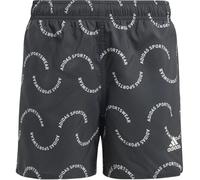 Adidas Sportswear Wave Print CLX Kids Badeshorts Jungen Badehose, schwarz 140