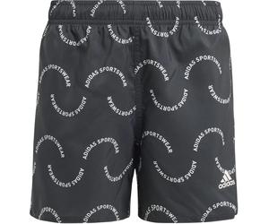 Adidas Sportswear Wave Print CLX Kids Badeshorts Jungen Badehose, schwarz 152
