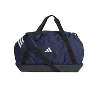 adidas Unisex TIRO Duffle Bag Large with Bottom Compartment, Team Navy Blue 2/White, One Size