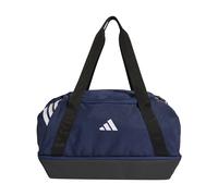 adidas Unisex TIRO Duffle Bag SMALL with Bottom Compartment, Team Navy Blue 2/White, One Size