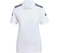 adidas Squadra 25 Cotton Poloshirt Damen - weiß/schwarz - L